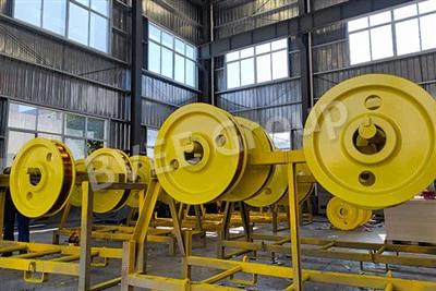 Точак резервних делова за лучни кран